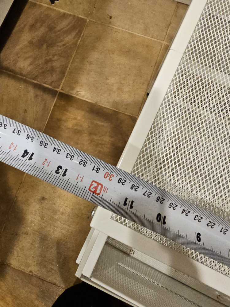White Metal Drawer Unit - photo 4