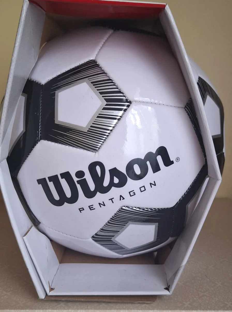 New Wilson Pentagon Soccer Ball - Hero Burger image indicator(4)