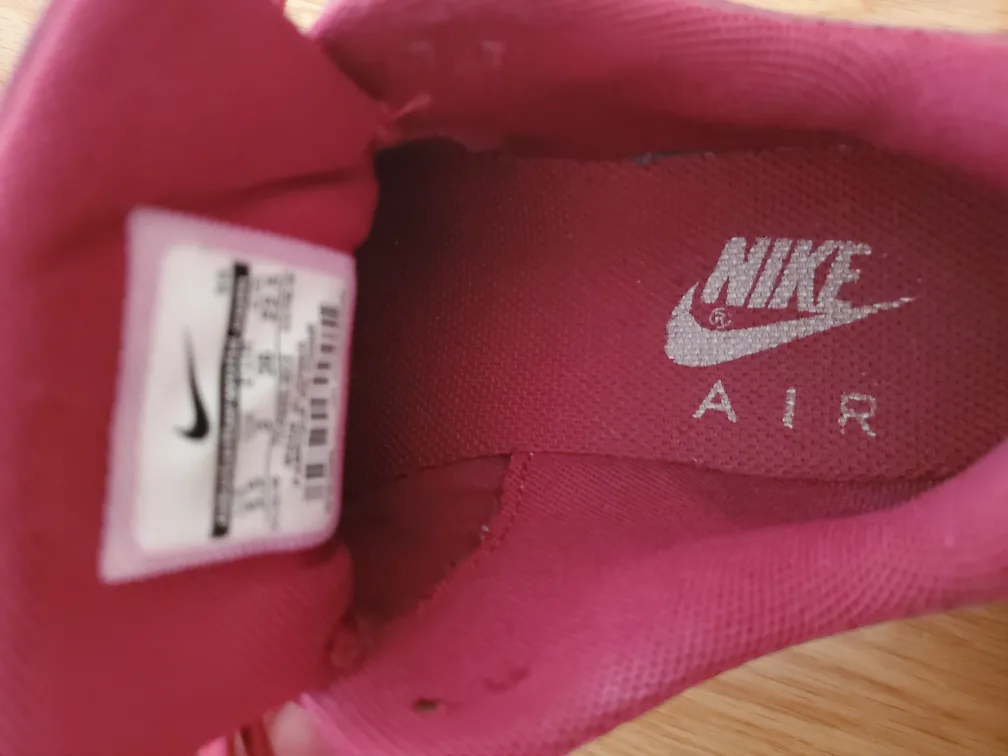 Nike Air Max Sneakers - Burgundy/Maroon image indicator(9)