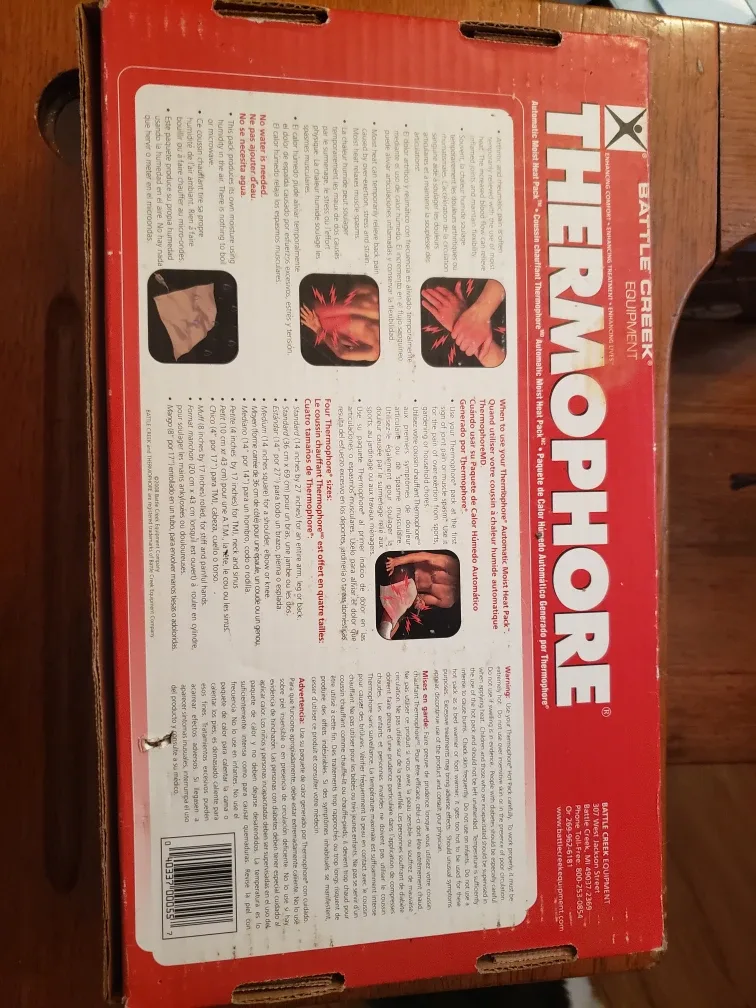 Battle Creek Thermophore Automatic Moist Heat Pack image indicator(2)