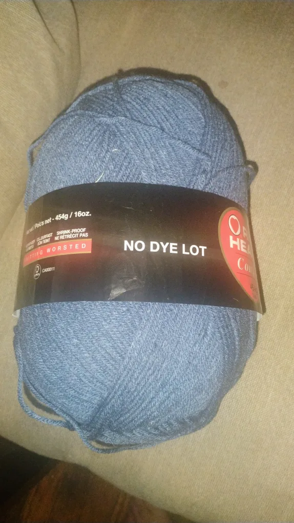 Red Heart Comfort Yarn - Blue thumbnail
