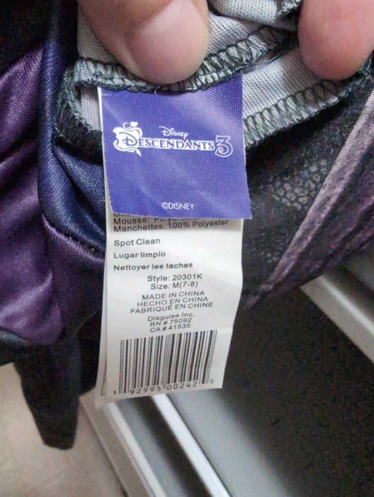 Disney Descendants 3 Costume - Size M (7-8) 🧡💕 - photo 3