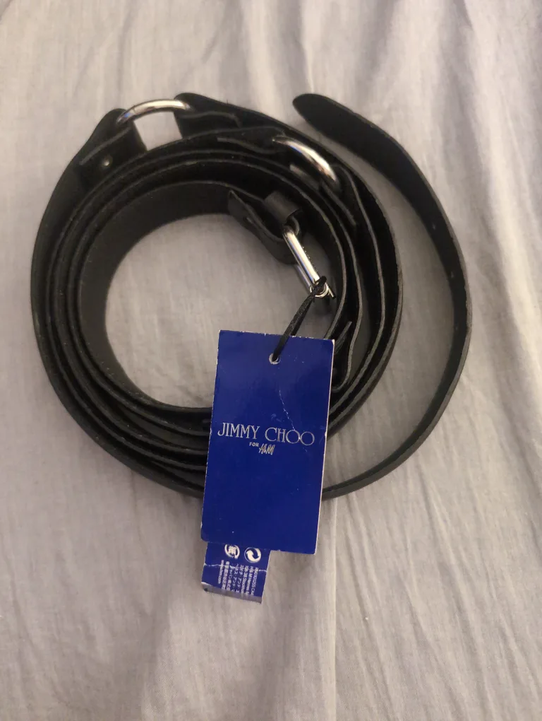 Jimmy Choo for H&M Black Belt