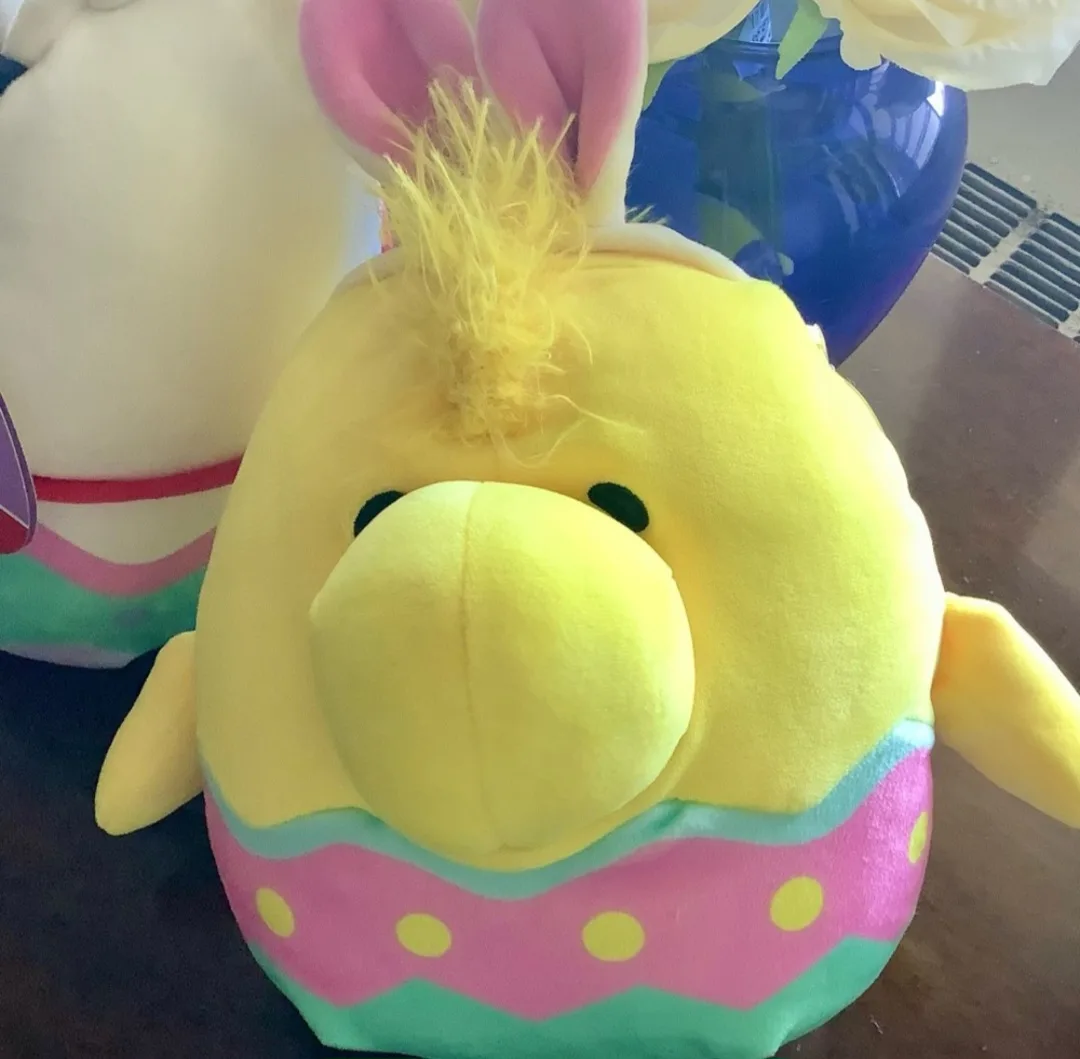 Two Squishmallow PEANUTS 8” Snoopy and Woodstock Easter Egg  NWT image indicator(4)