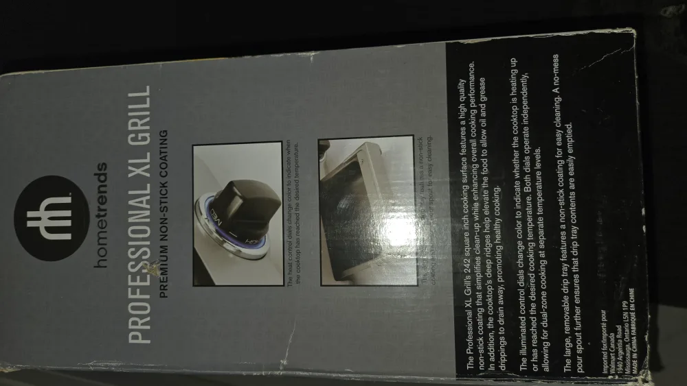 hometrends Professional XL Grill - Non-Stick image indicator(2)