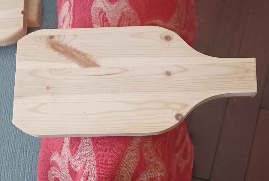 Wooden Paddle Serving Boards, Set of 5