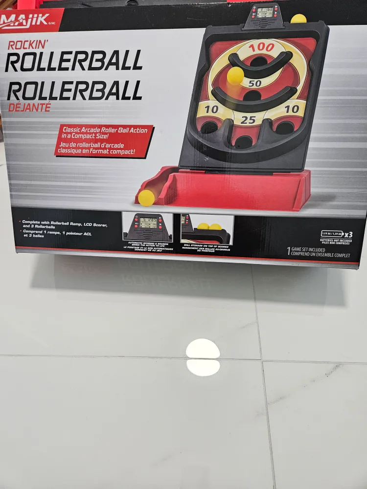 Majik Rockin' Rollerball Arcade Game - Compact Size thumbnail