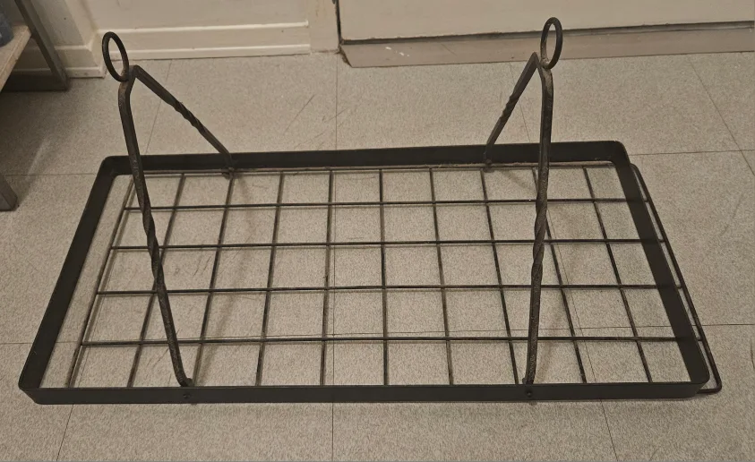 Metal Pot Rack with Hooks image indicator(3)