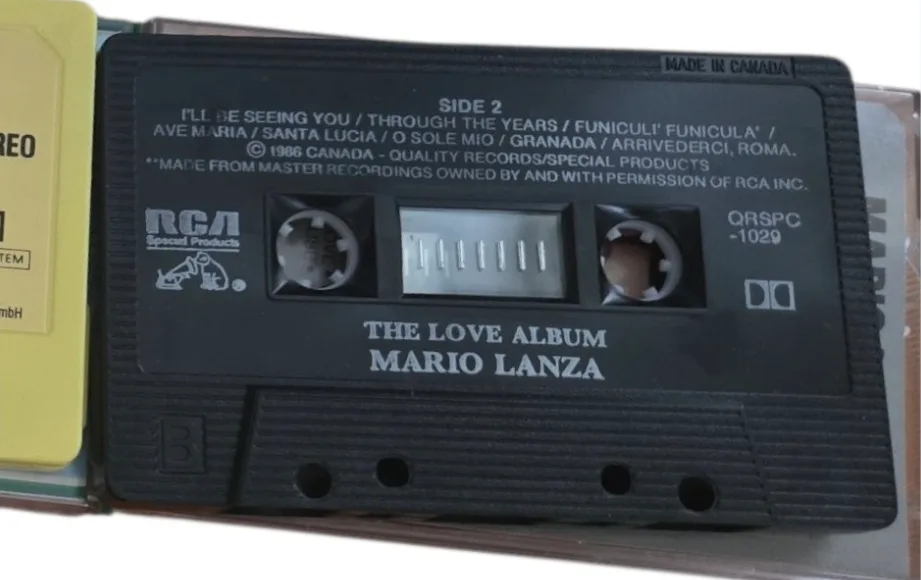 Vintage Audio Cassette Tapes - Willy Schneider, Mario Lanza image indicator(7)