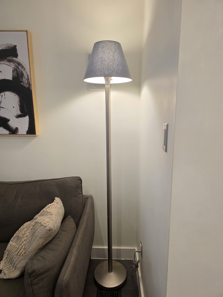 Floor Lamp - Grey Shade