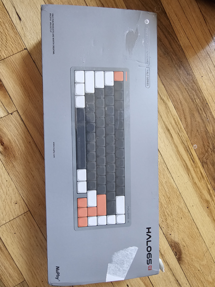 NuPhy Halo65 HE Keyboard - Space Gray
