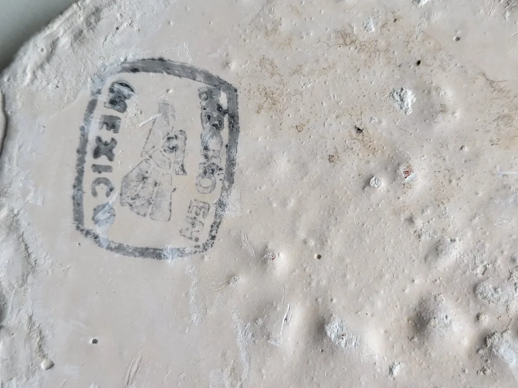 Vintage Cherub Wall Art Plaster Sculpture Picture image indicator(2)