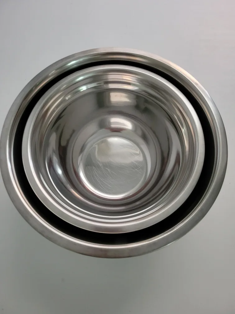 Stainless Steel Mixing Bowls - Set of 2 thumbnail