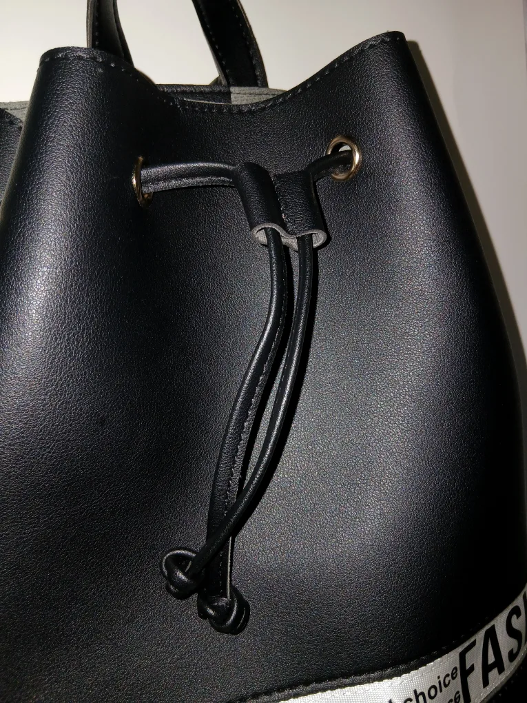 Black Fashion Backpack image indicator(5)