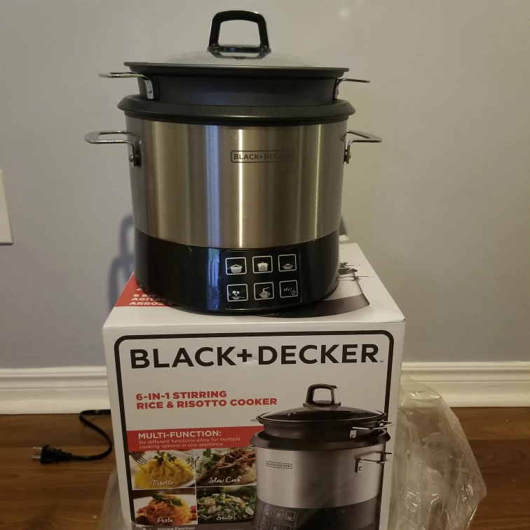 Black+Decker 6-in-1 Rice & Risotto Cooker