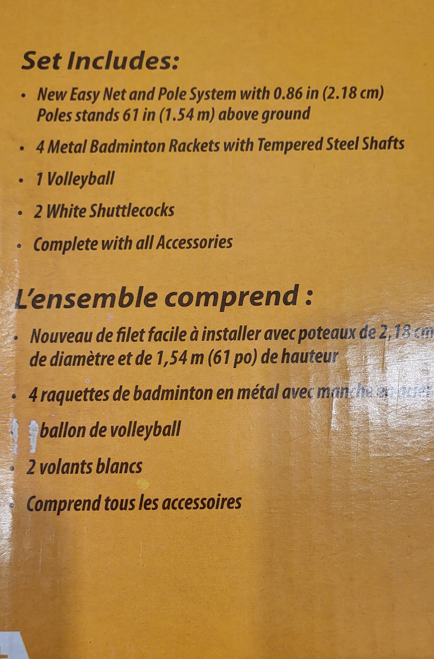 Volleyball/Badminton Set - photo 3