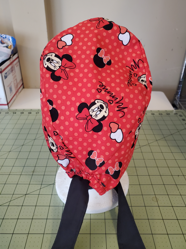 Minnie Mouse Scrub Cap, Red - photo 2