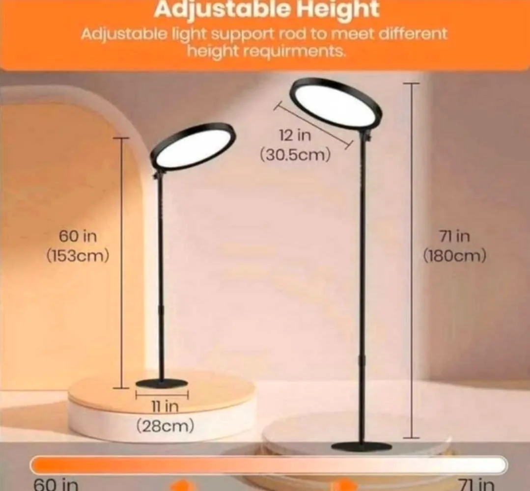 LED Floor Therapy Lamp image indicator(5)