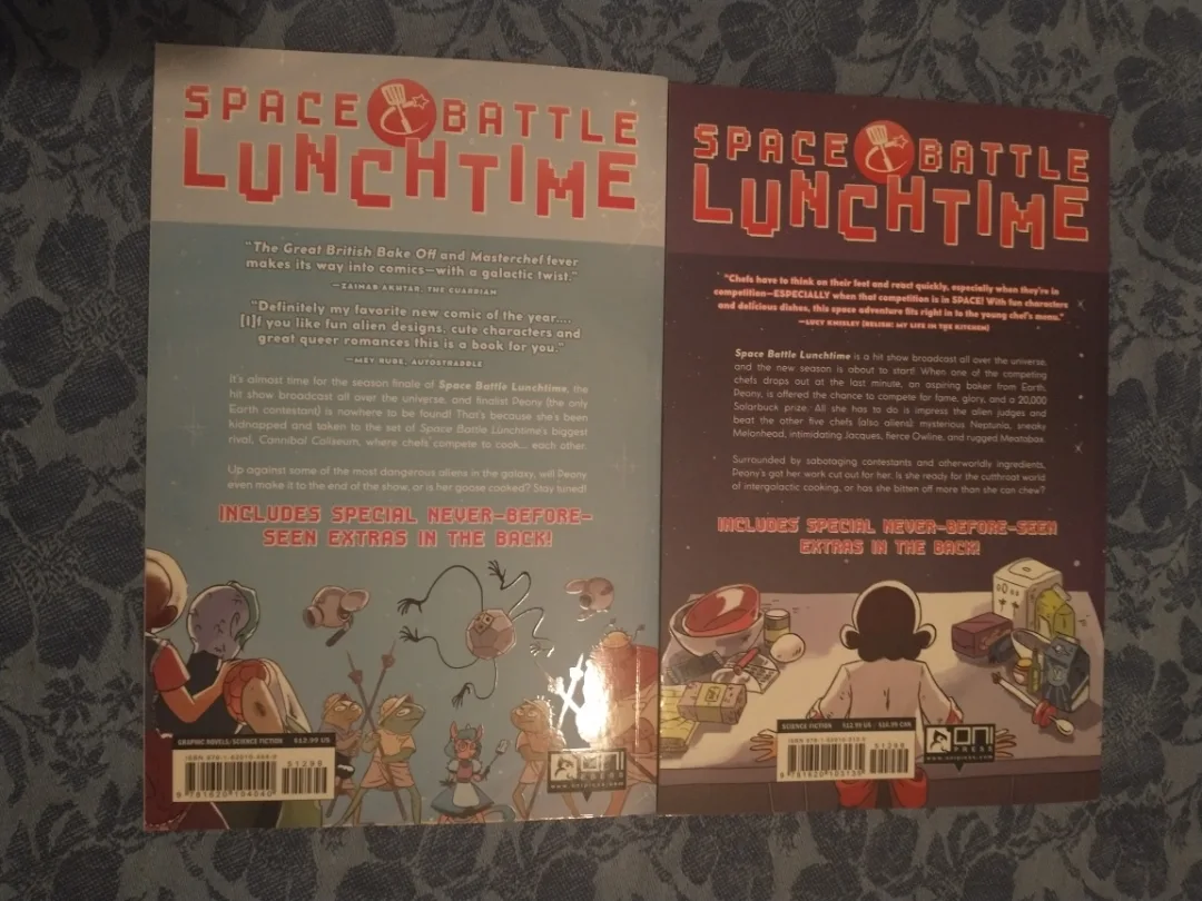 Space Battle Lunchtime comic books volumes 1 & 2 image indicator(2)