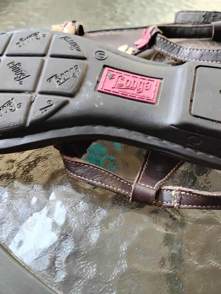 Tsonga Handmade Leather Sandals Size 10 image indicator(2)