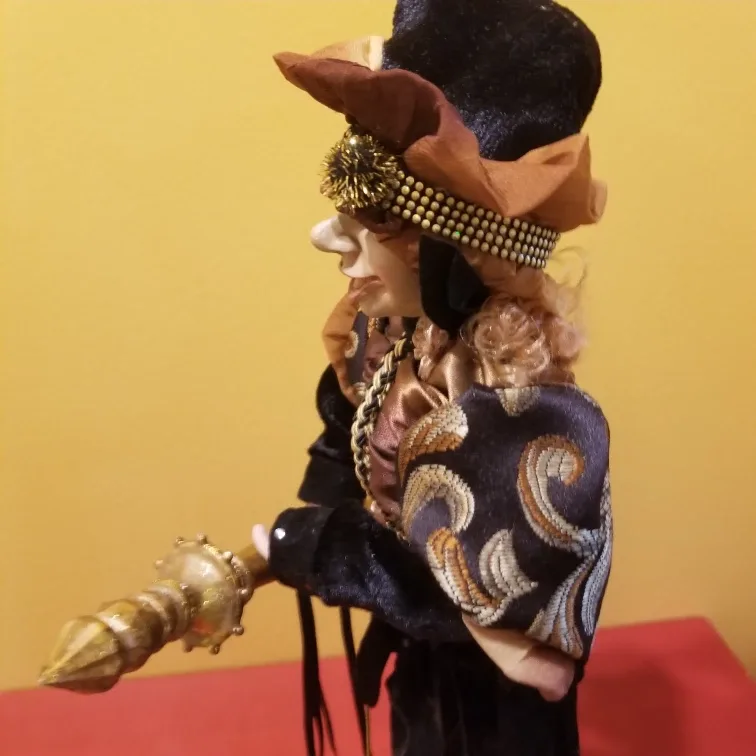 Vintage Jester Doll with Staff image indicator(7)