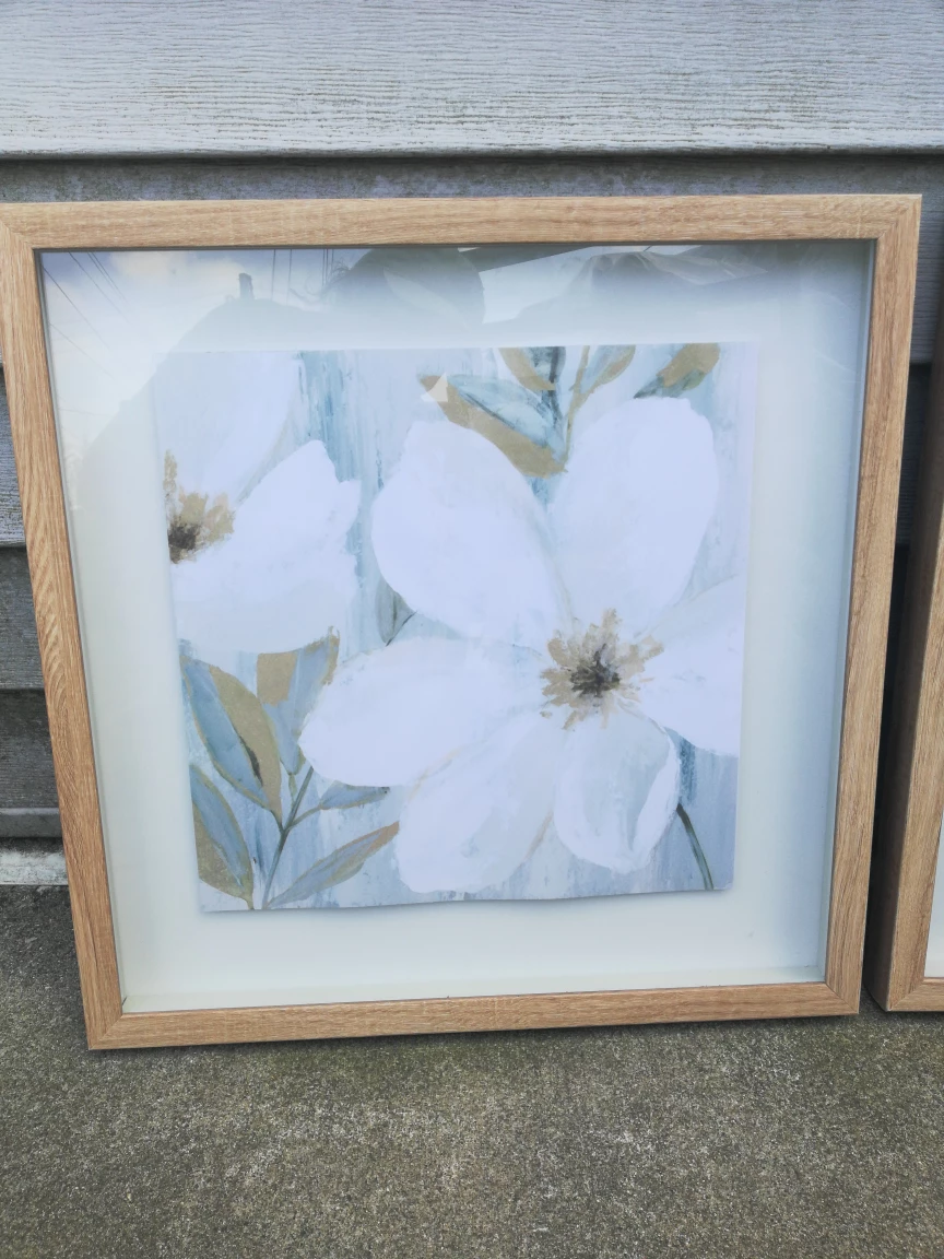 Framed Floral Wall Art - Set of 2 - photo 2