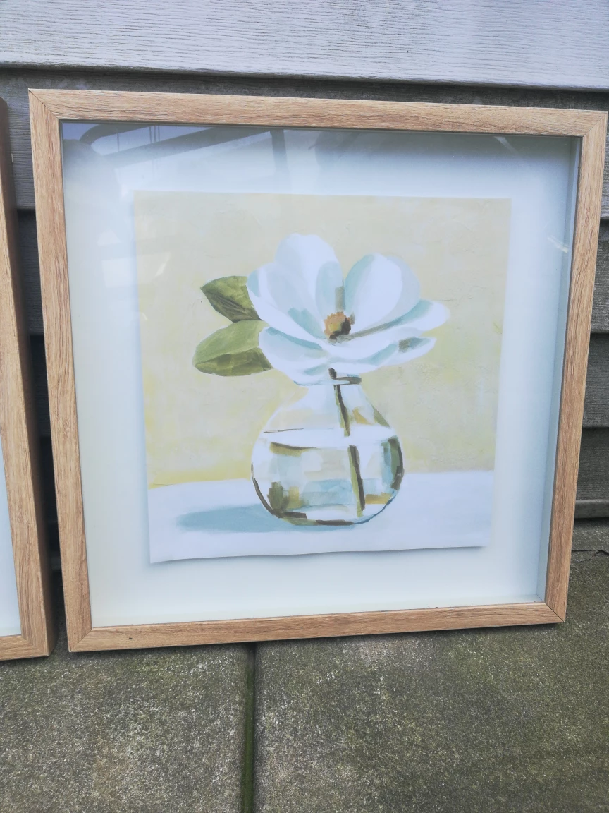 Framed Floral Wall Art - Set of 2 - photo 3