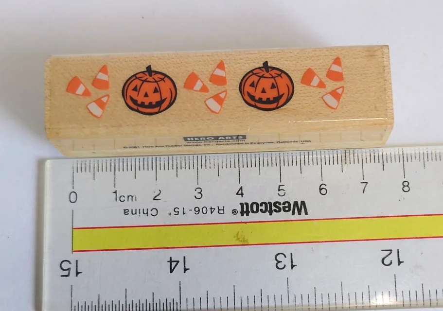 New & Used Halloween Rubber Stamps image indicator(5)