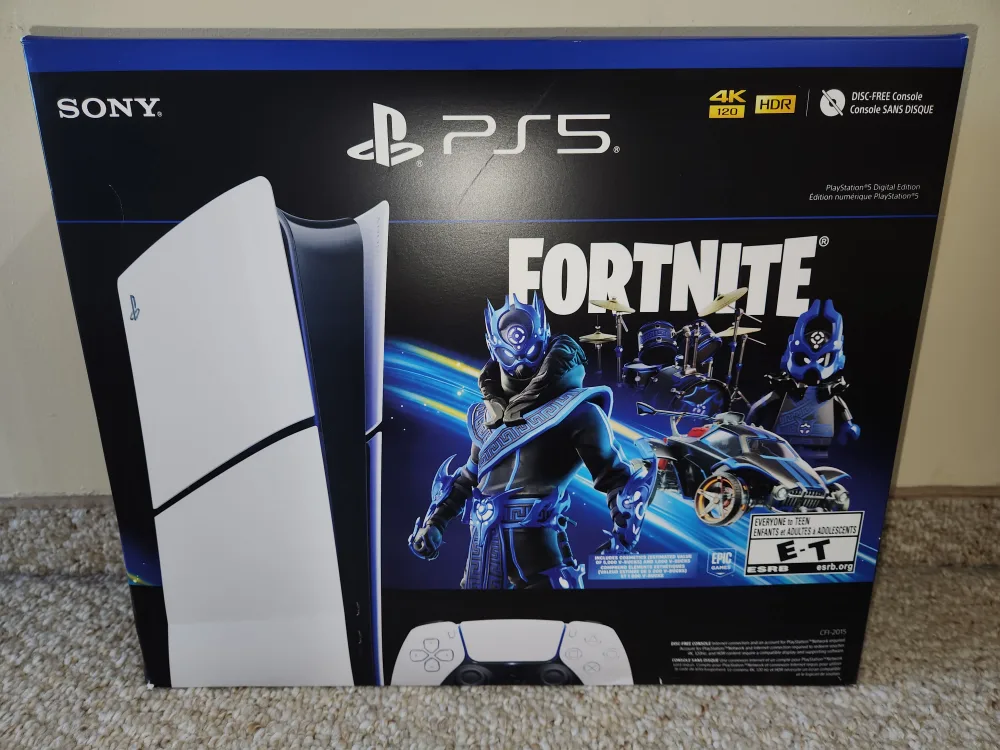 Sony PlayStation 5 Digital Edition Fortnite Bundle image indicator(3)
