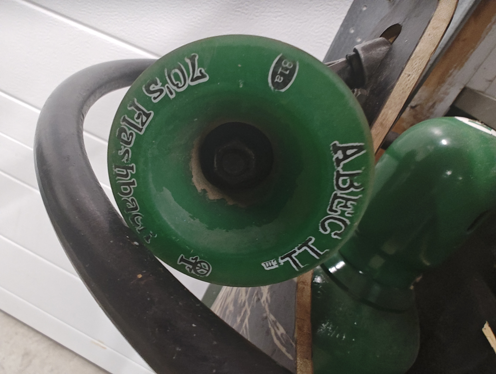 Used 39" Longboard with Flashback Wheels - photo 2