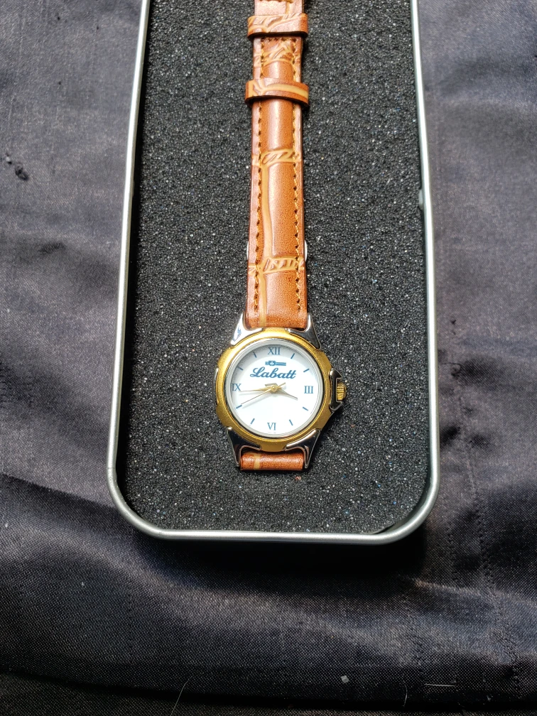 Labatts Women's Watch with Genuine Leather Band