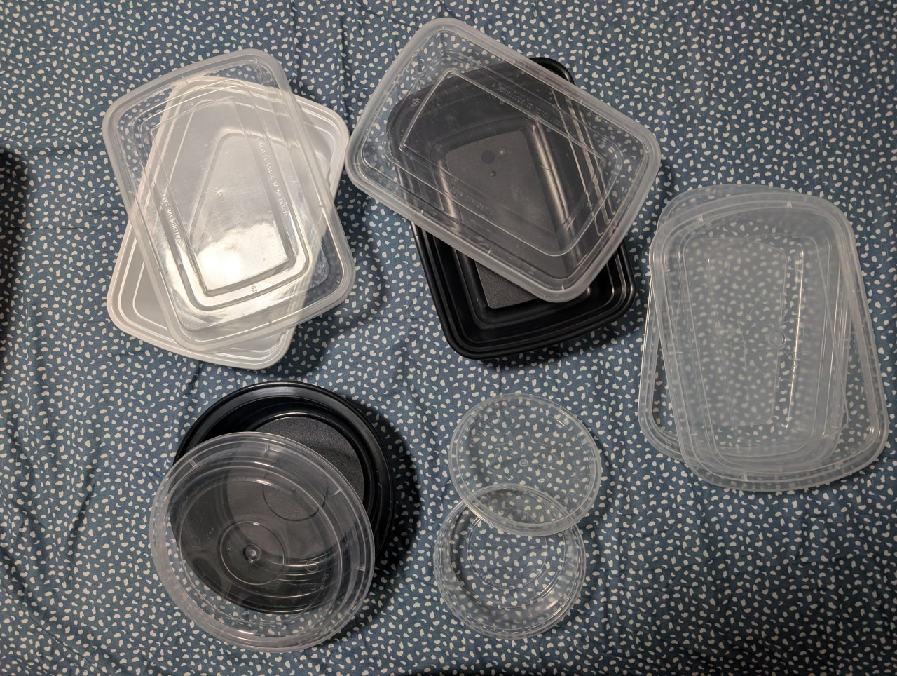 Assorted Food Storage Containers