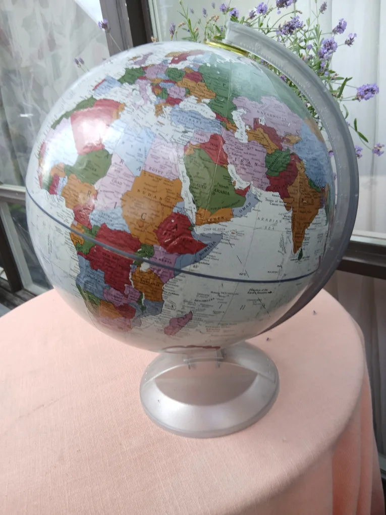 World Globe on a stand thumbnail