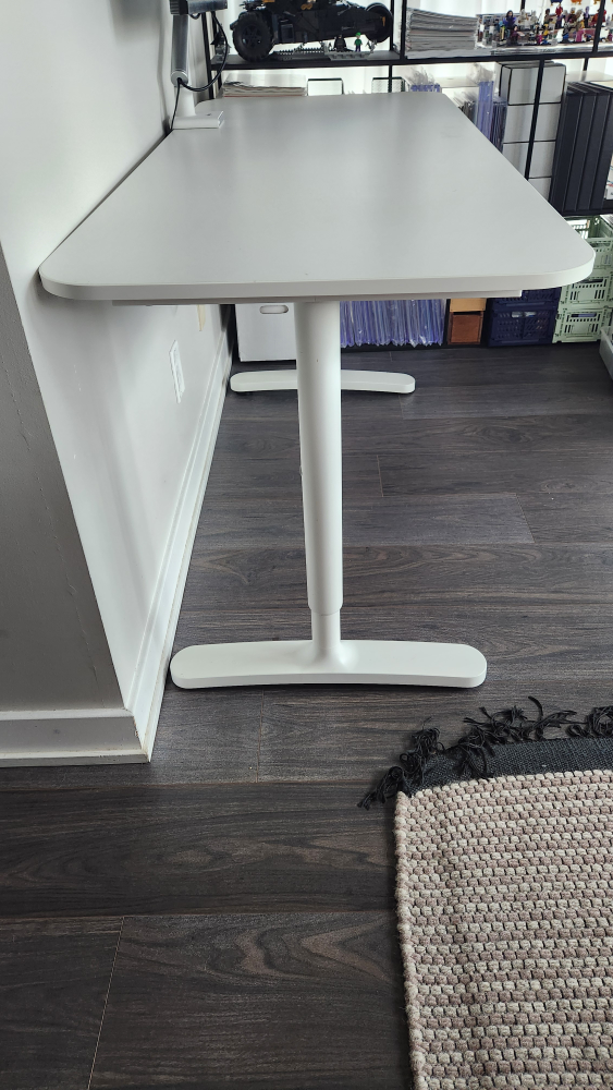 IKEA White Desk - photo 2