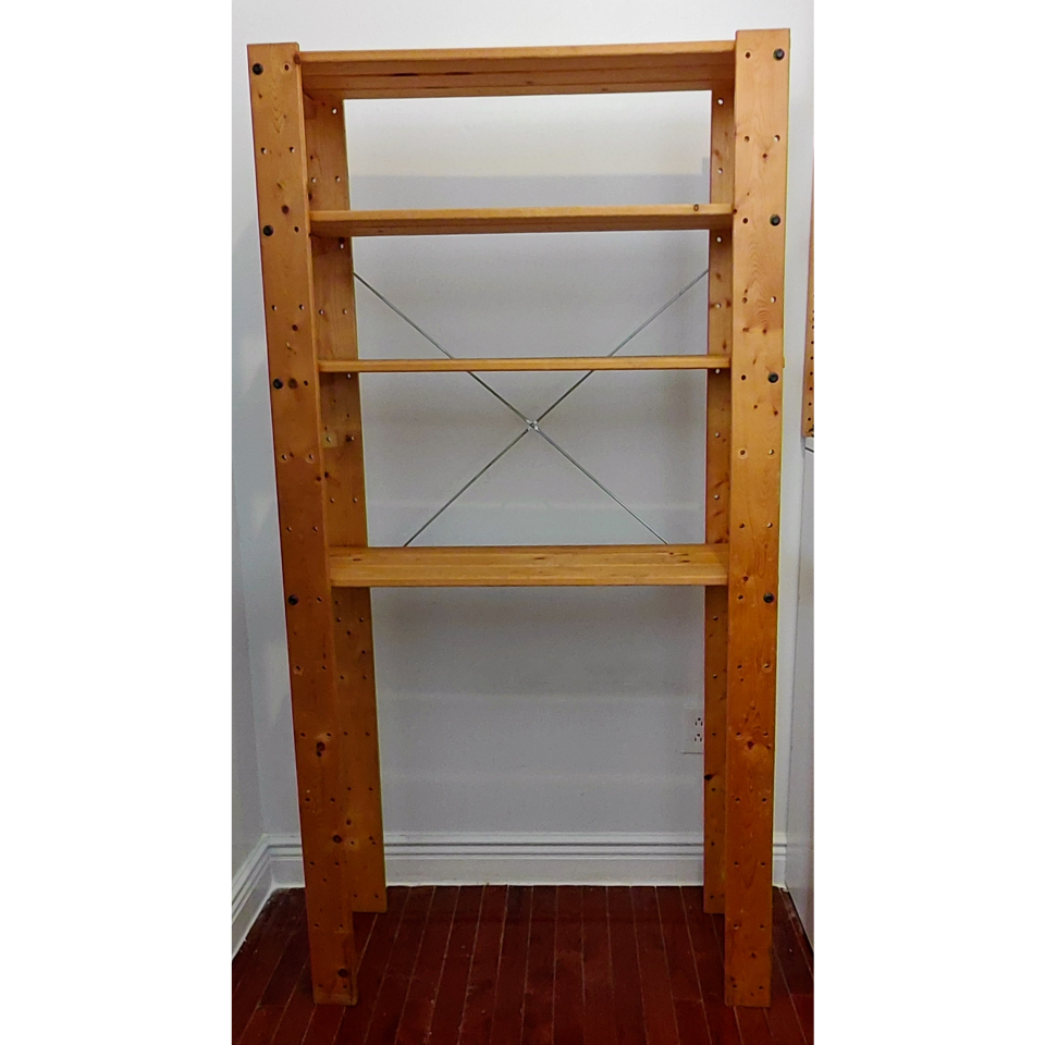 Wooden Bookshelf