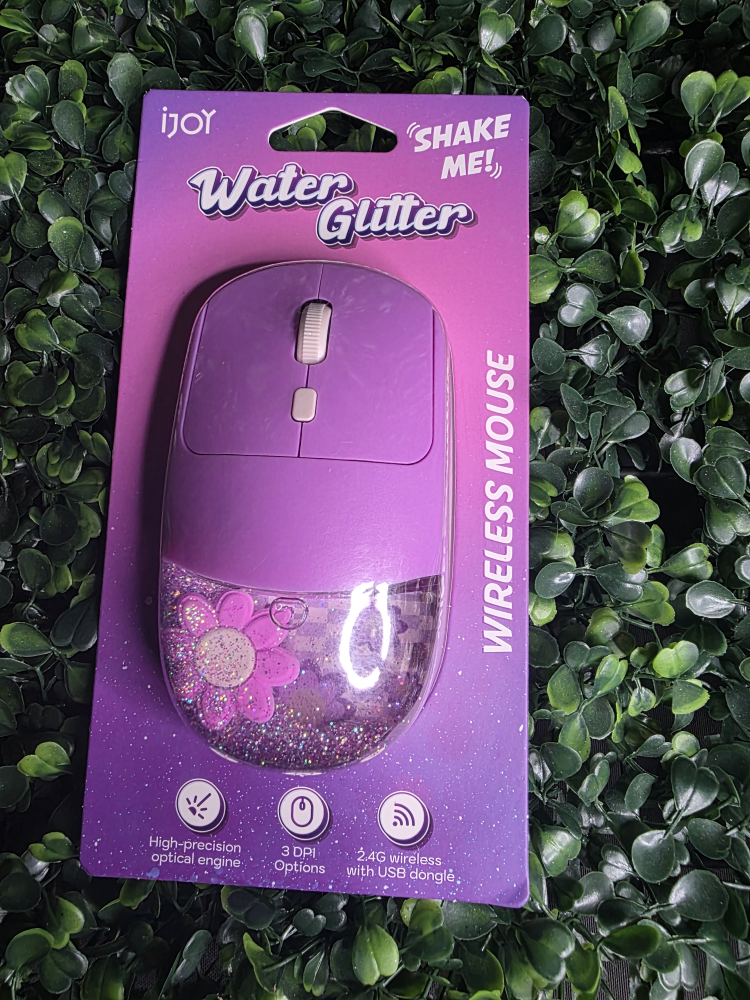 iJoy Water Glitter Wireless Mouse - New!