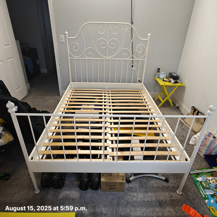 IKEA Luroy Bed Frame - White - photo 3