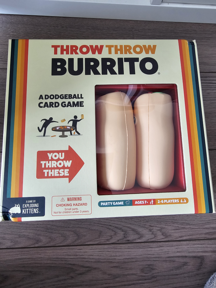Throw Throw Burrito - Dodgeball Card Game