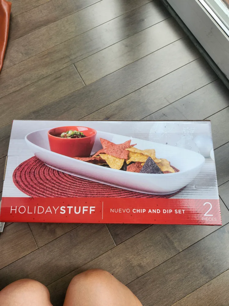 Holiday Stuff Nuevo Chip and Dip Set - 2 Pieces thumbnail