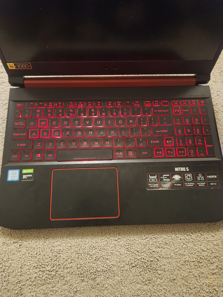 Acer Nitro 5 15.6" i5-9300H GTX 1650 12GB RAM 128GB SSD 1TB HDD - photo 3