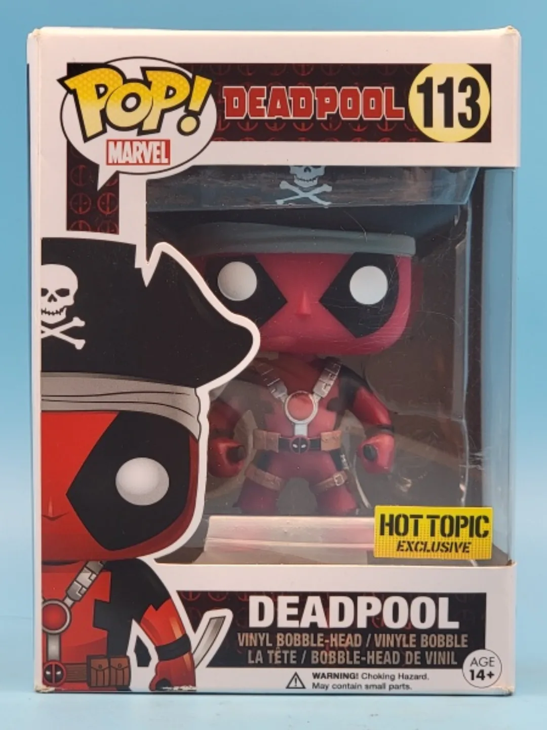 🥳NEW🤩 Marvel DEADPOOL #113 (Pirate) - Hot Topic Exclusive thumbnail