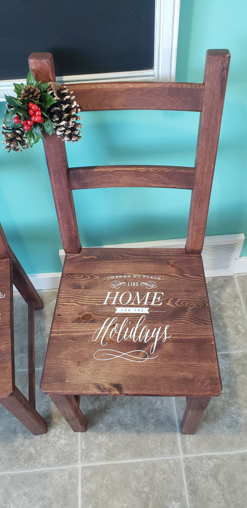 Christmas chairs - photo 2