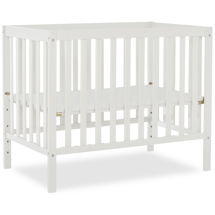 Dream On Me Edgewood 4-in-1 White Mini Crib - photo 3