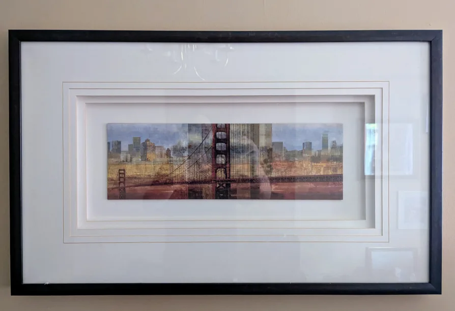 Framed Print of Golden Gate Bridge thumbnail