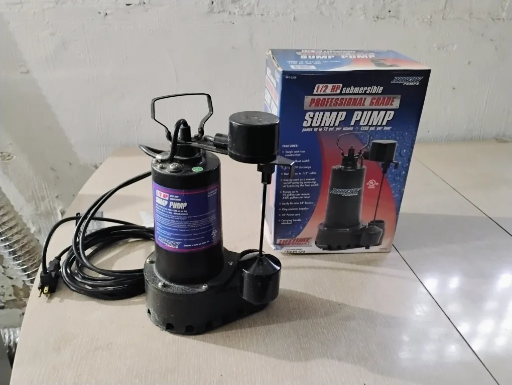 Barracuda 1/2 HP Submersible Sump Pump