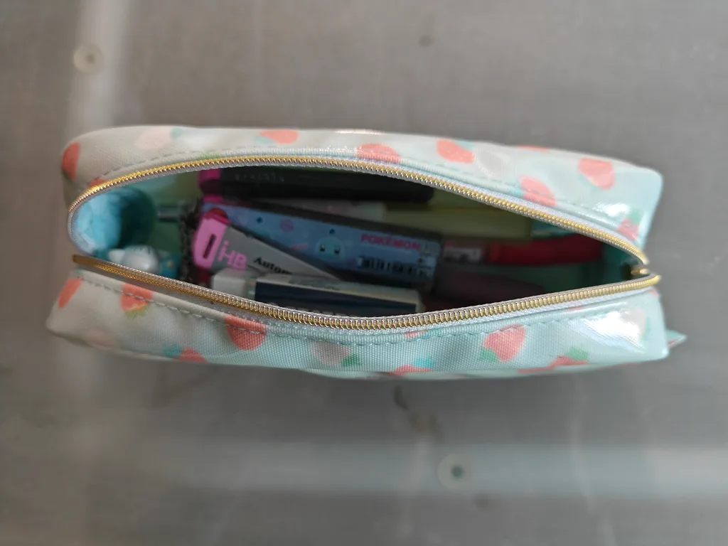 Sumikkogurashi Pouch with Hello Kitty & Pokemon Pencils image indicator(5)