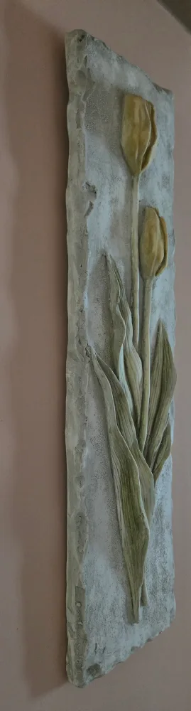 Floral Gypsum 3D Wall Art Decor image indicator(2)