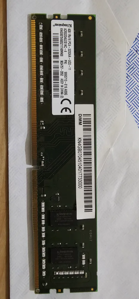 4GB DDR4 3200 RAM for PC thumbnail