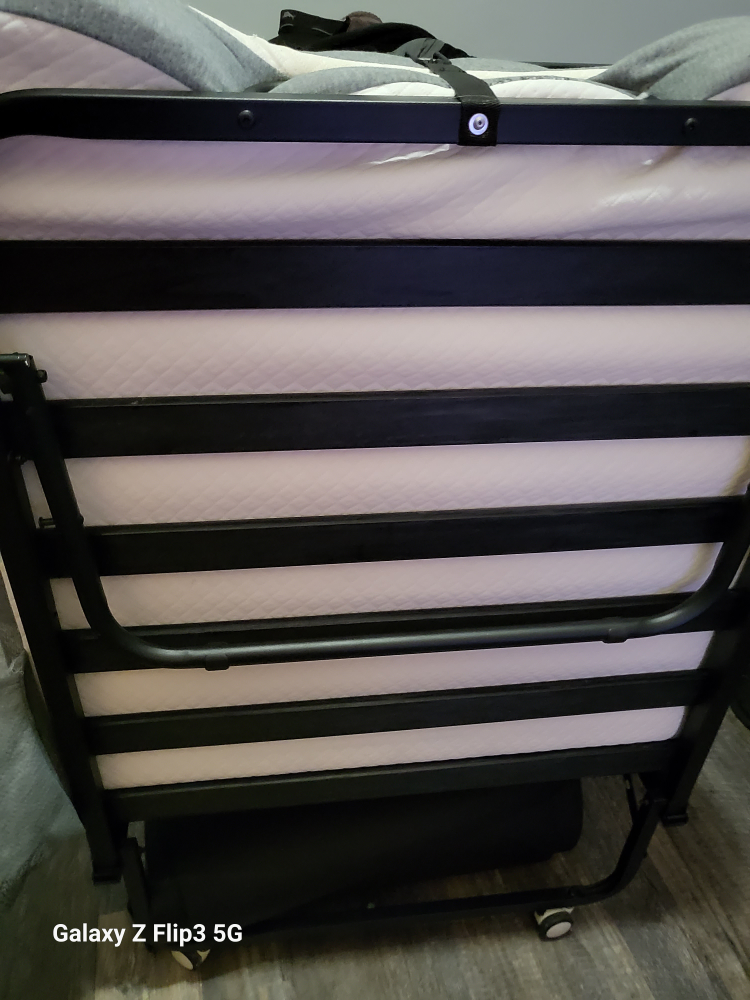 Folding Bed Frame - Easy Storage