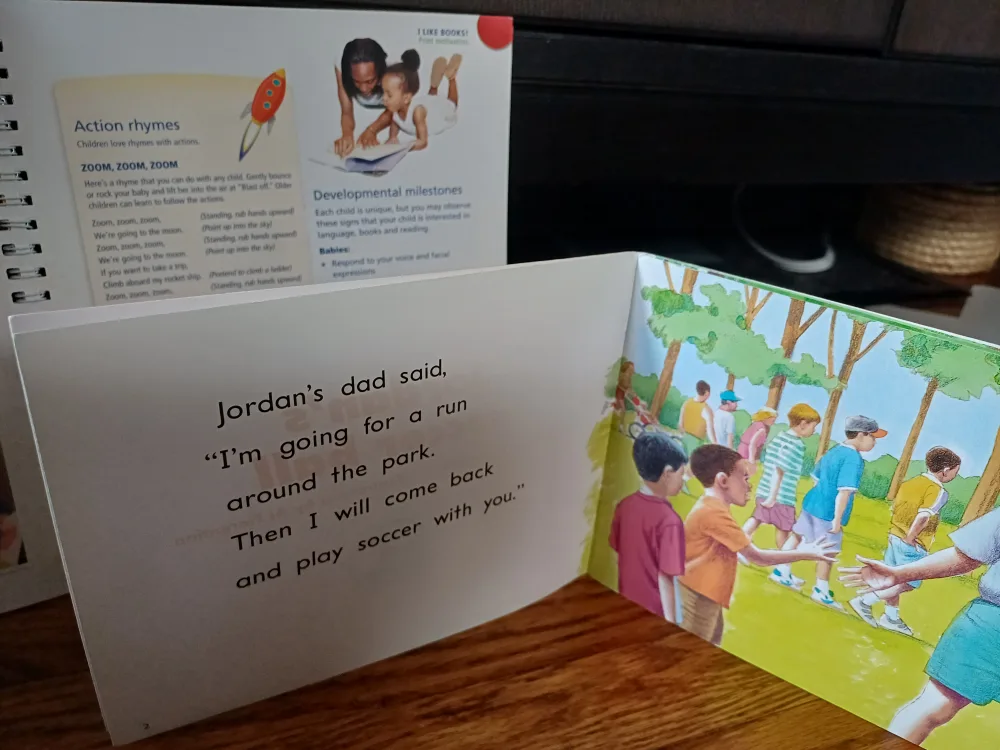 FREE: Let's Get Ready for Reading  &  Jordan's Soccer Ball Books image indicator(4)